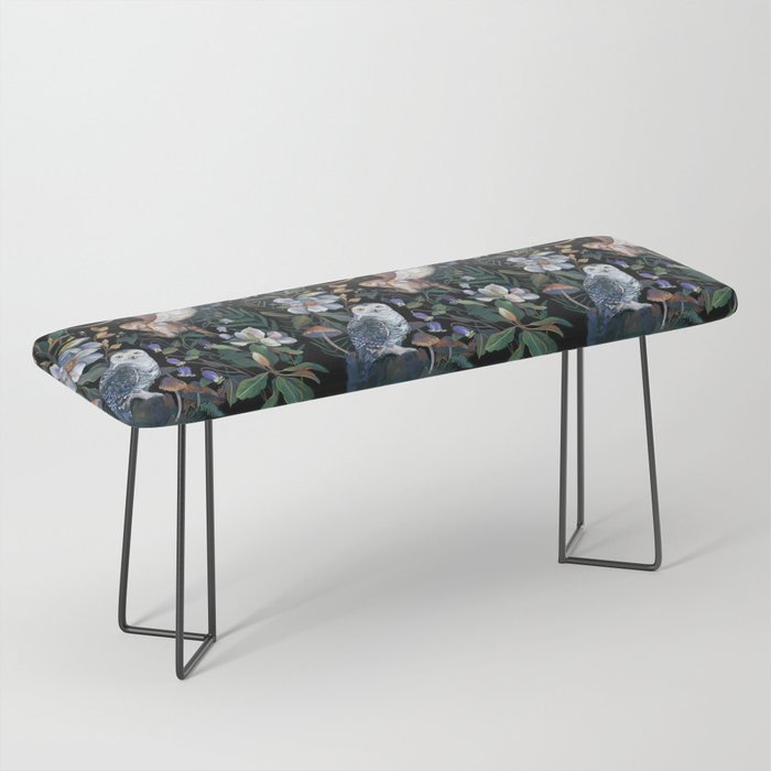 Owls Mushroom Magnolia Bench Gallery Image 1