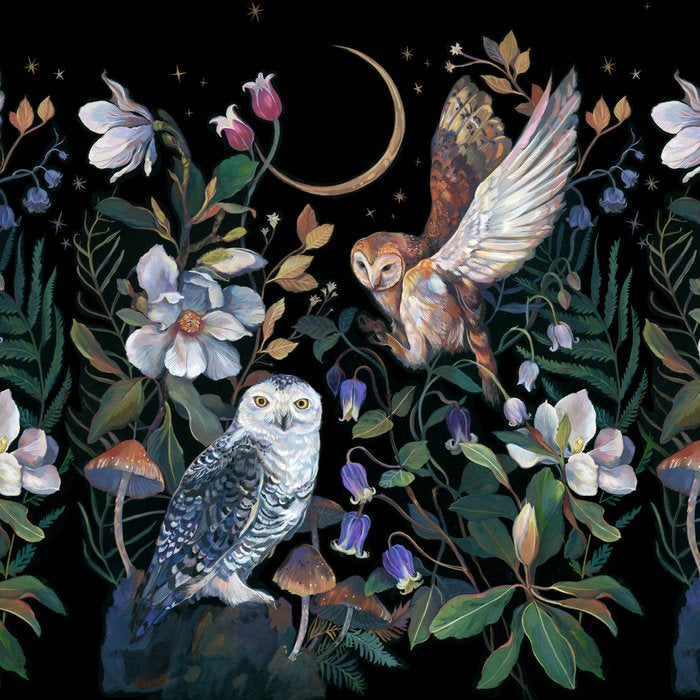 Owls Mushroom Magnolia Coffee Mug Gallery Image 2