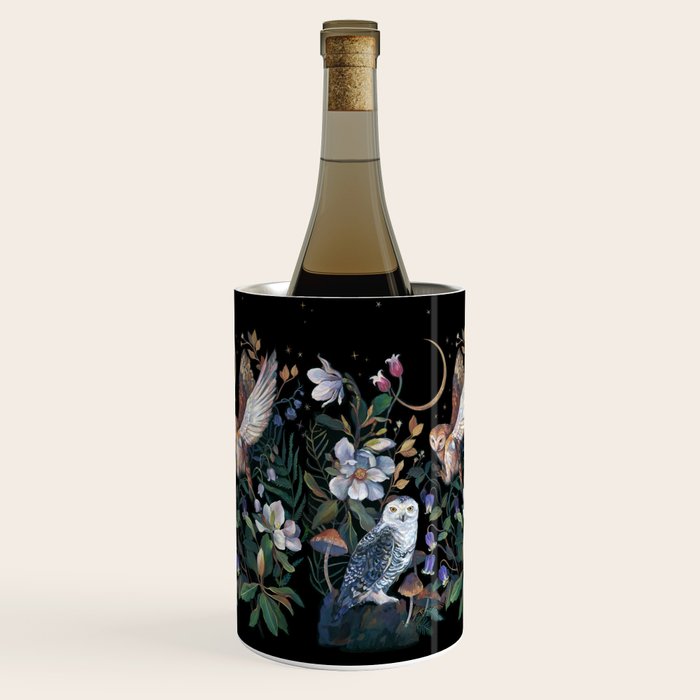Owls Mushroom Magnolia Wine Chiller Gallery Image 3
