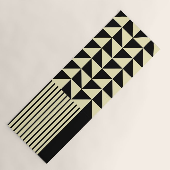 Dynamic Duo Shapes  Yoga Mat Gallery Image 1