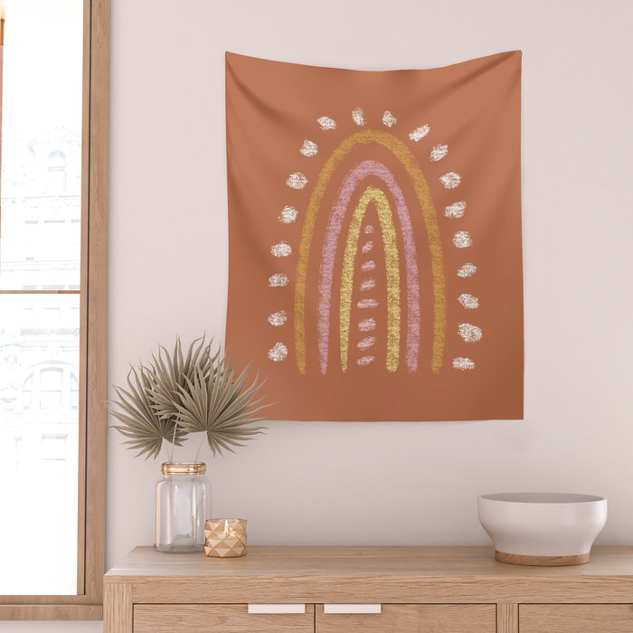 Earth Rainbow  Wall Tapestry Gallery Image 2