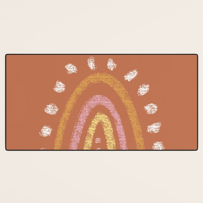 Earth Rainbow  Desk Mat Gallery Image 3