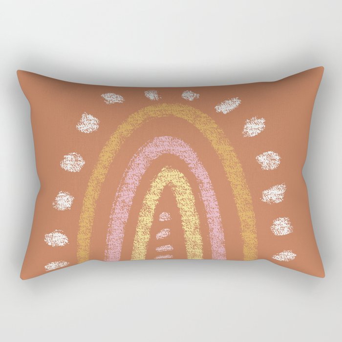 Earth Rainbow  Rectangular Pillow Gallery Image 1