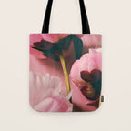 Pink Peony Love Tote Bag Gallery Image 1