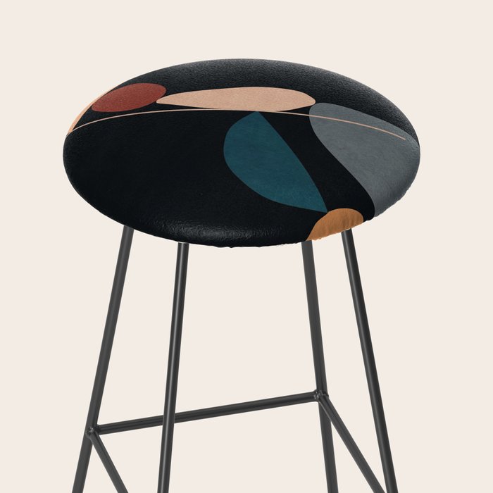 Abstract Stones 16 Stool Gallery Image 2