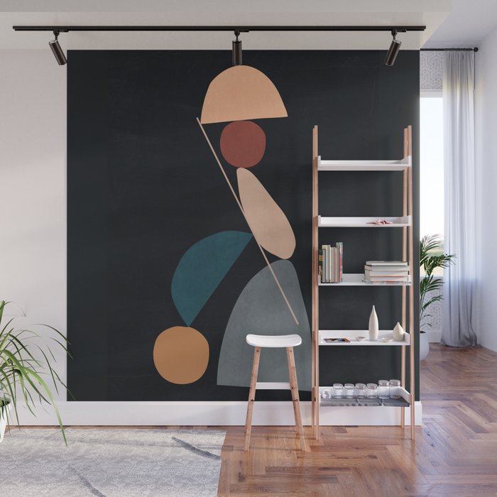Abstract Stones 16 Wall Mural Gallery Image 1