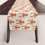 Coastal Lobsters Nautical Crustacean Table Runner Gallery Image 1