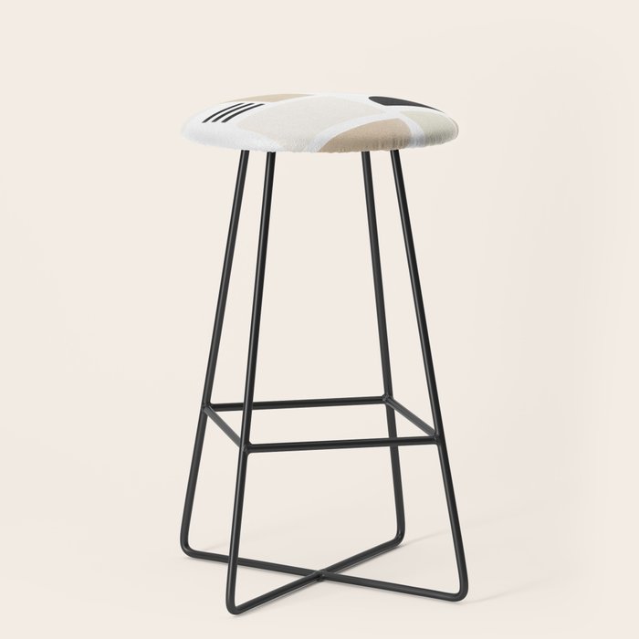 Geometrics | Black Stool Gallery Image 1