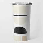 Geometrics | Black Travel Mug Gallery Image 2