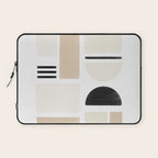 Geometrics | Black Laptop Sleeve Gallery Image 1