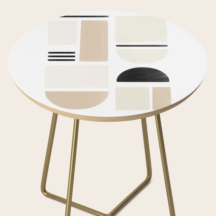 Geometrics | Black Side Table Gallery Image 2