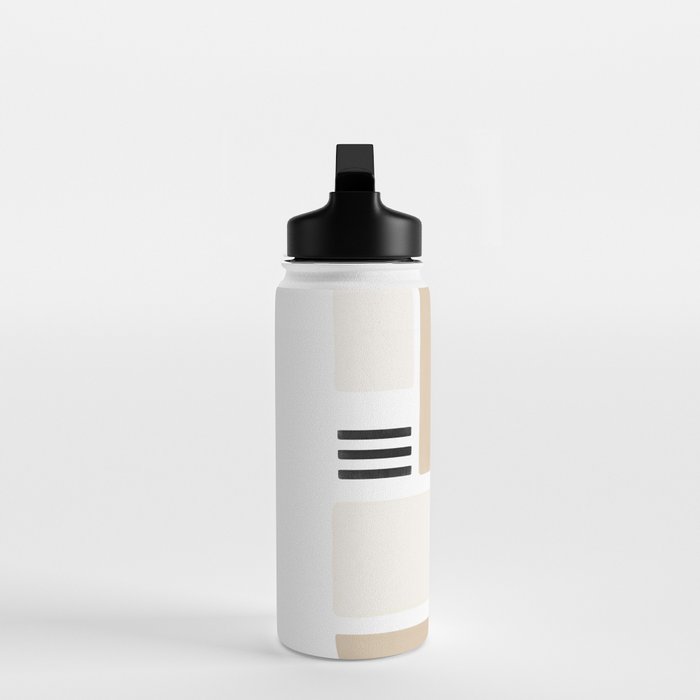 Geometrics | Black Water Bottle Gallery Image 3