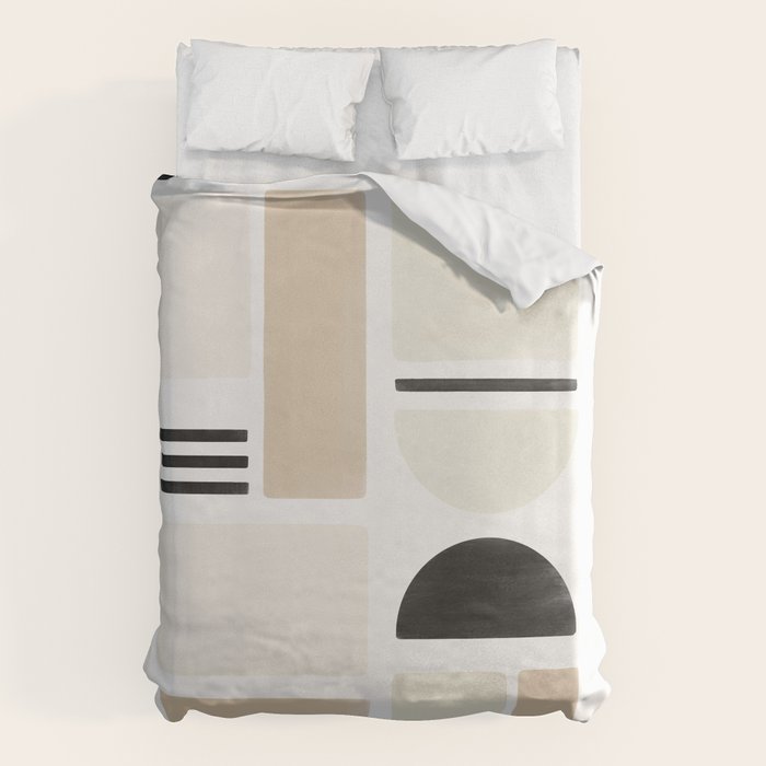 Geometrics | Black Duvet Cover Gallery Image 6