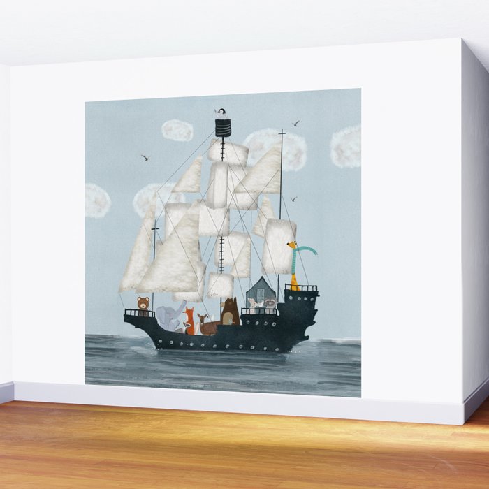 a nautical adventure Wall Mural Gallery Image 2