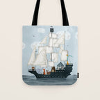 a nautical adventure Tote Bag Gallery Image 1