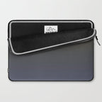 Ombre River Bed Blue Olive Laptop Sleeve Gallery Image 2