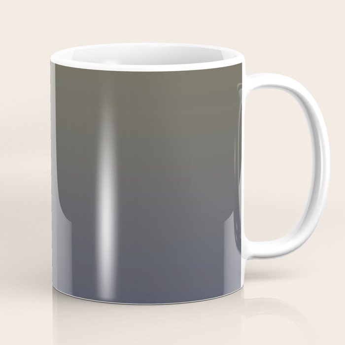 Ombre River Bed Blue Olive Coffee Mug Gallery Image 1