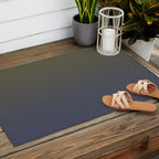Ombre River Bed Blue Olive Outdoor Rug Gallery Image 2