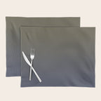 Ombre River Bed Blue Olive Placemat Gallery Image 1