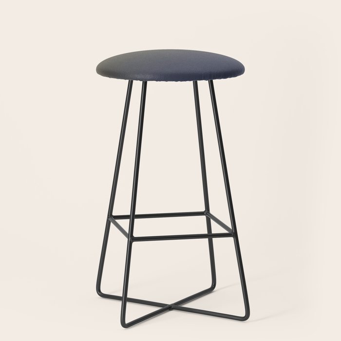 Ombre River Bed Blue Olive Stool Gallery Image 1
