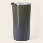 Ombre River Bed Blue Olive Travel Mug Gallery Image 3