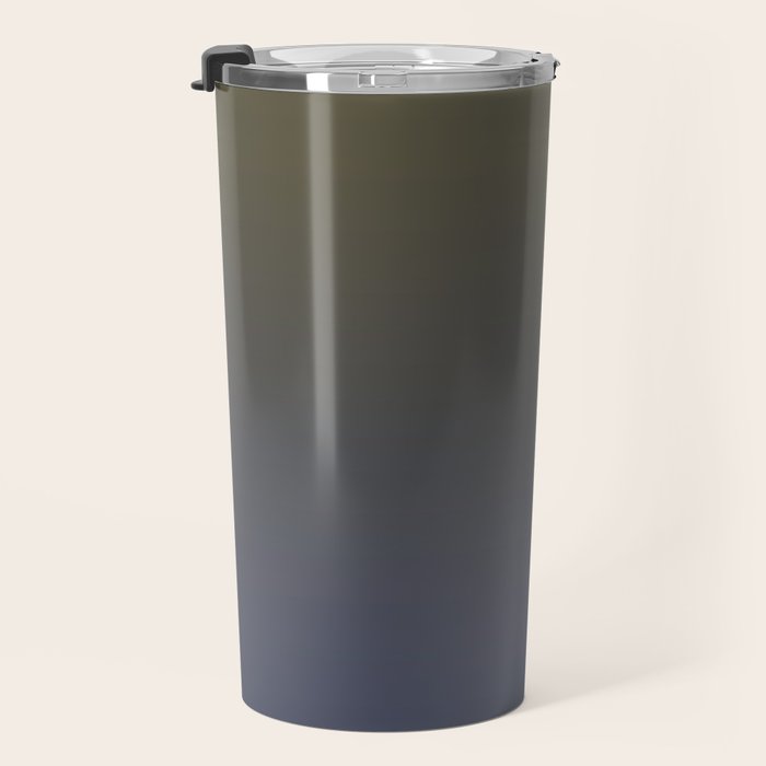 Ombre River Bed Blue Olive Travel Mug Gallery Image 3