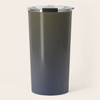 Ombre River Bed Blue Olive Travel Mug Gallery Image 1