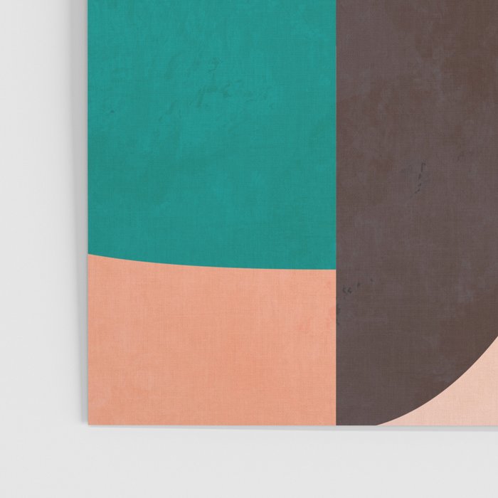 abstract painterly mid century shapes 3 Poster Gallery Image 3