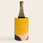 abstract painterly mid century shapes 3 Wine Chiller Gallery Image 1