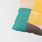 abstract painterly mid century shapes 3 Pillow Sham Gallery Image 4