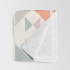 Painted in Pastel Throw Blanket Gallery Image 3