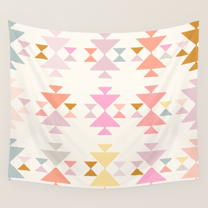 Painted in Pastel Wall Tapestry Gallery Image 4