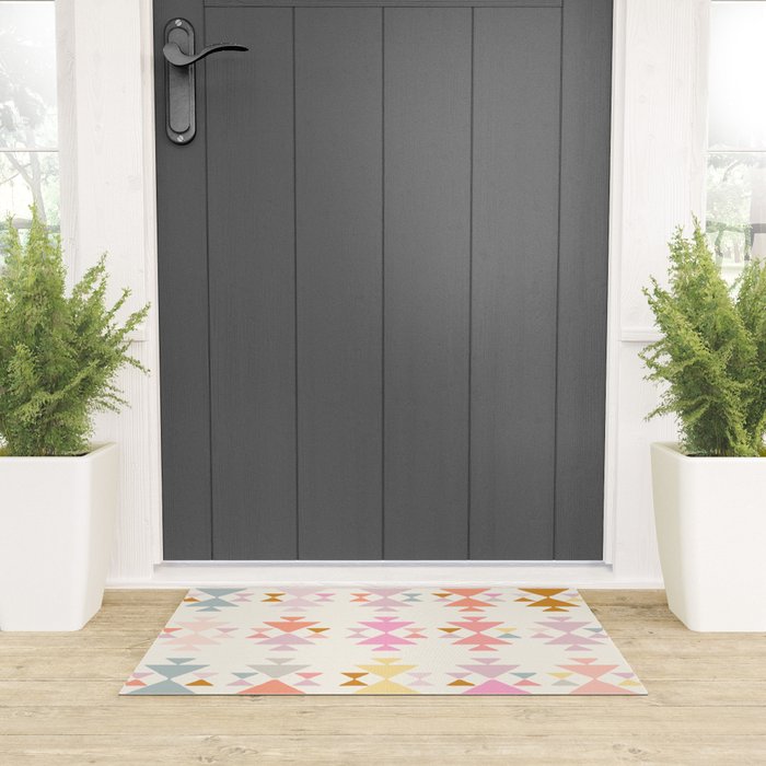 Painted in Pastel Welcome Mat Gallery Image 3