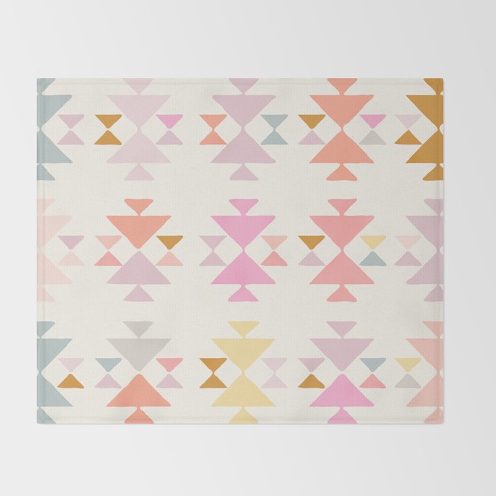 Painted in Pastel Throw Blanket Gallery Image 2