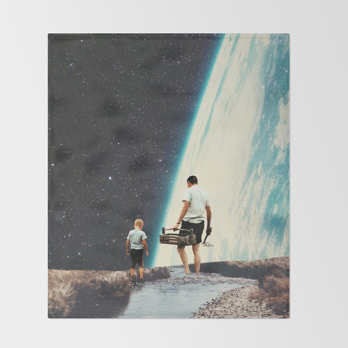 We will always Come Back here Throw Blanket Gallery Image 2