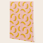 Banana Pattern - Blush Wallpaper Gallery Image 2