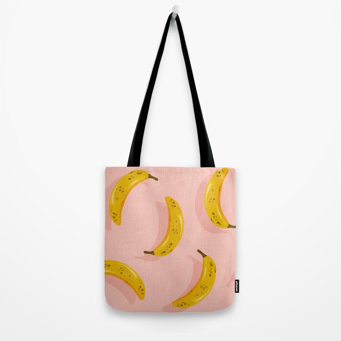Banana Pattern - Blush Tote Bag Gallery Image 2