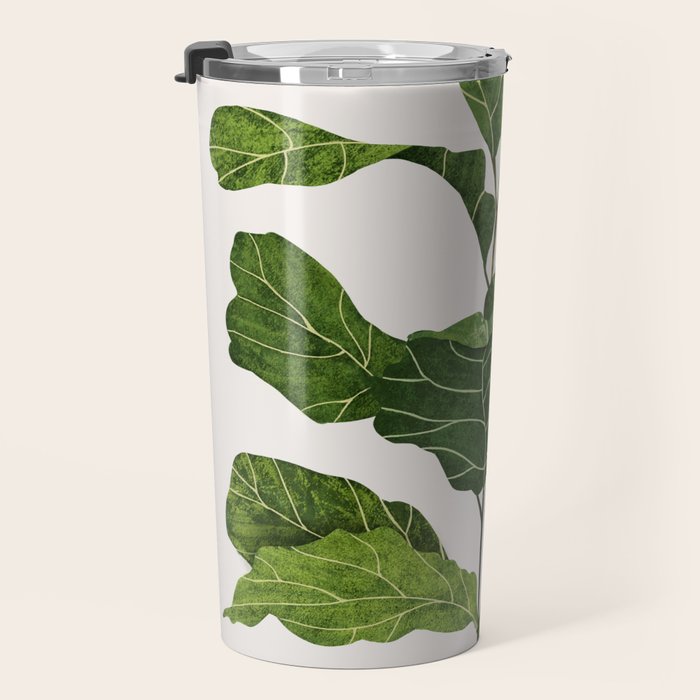 Fiddle leaf fig Tree Travel Mug Gallery Image 3