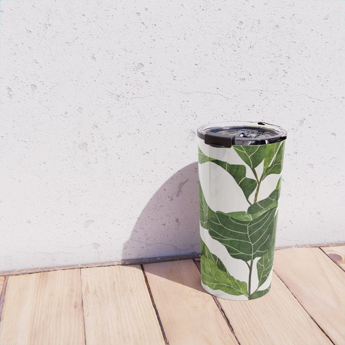 Fiddle leaf fig Tree Travel Mug Gallery Image 4