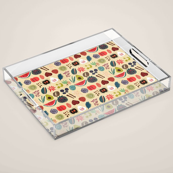 Fruit and Spice Rack Acrylic Tray Gallery Image 1