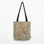 Vintage Map of Rome Italy (1911) Tote Bag Gallery Image 2
