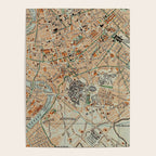 Vintage Map of Rome Italy (1911) Poster Gallery Image 4
