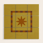 Vibrant Star Wood Wall Art Gallery Image 1