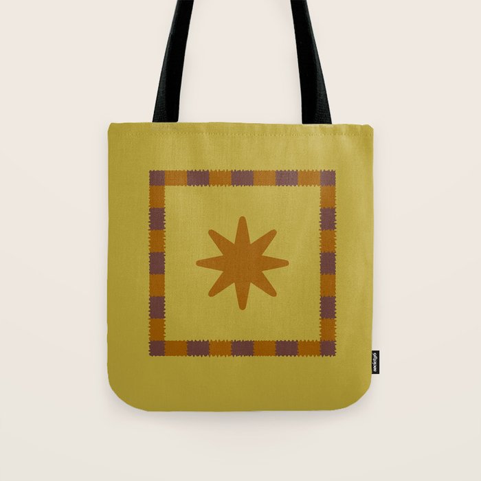 Vibrant Star Tote Bag Gallery Image 1