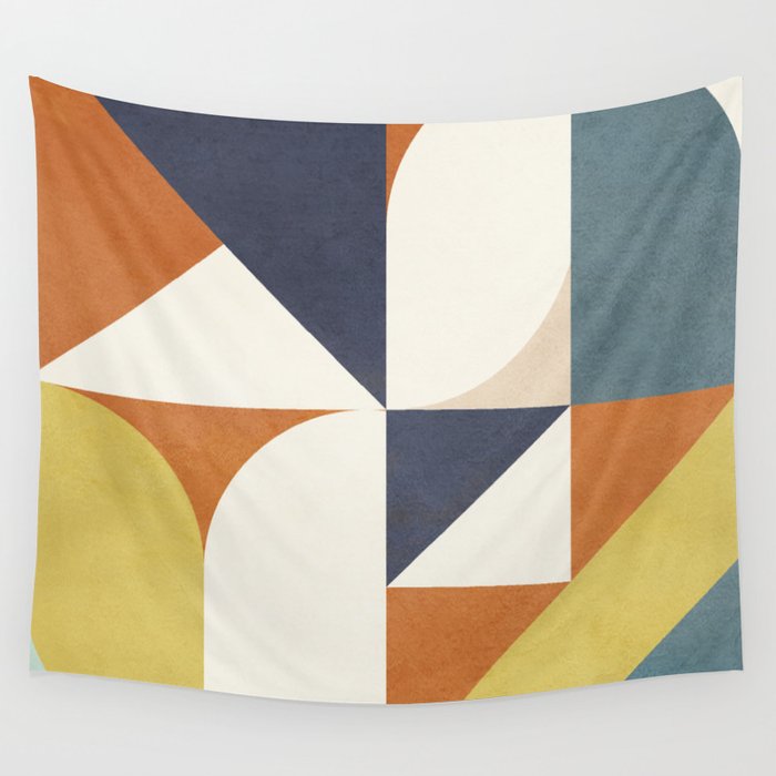 Attached Abstraction 05 Wall Tapestry Gallery Image 1