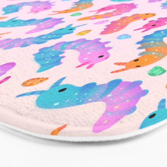 Sour velvet worm and Gummy water bear Bath Mat Gallery Image 3