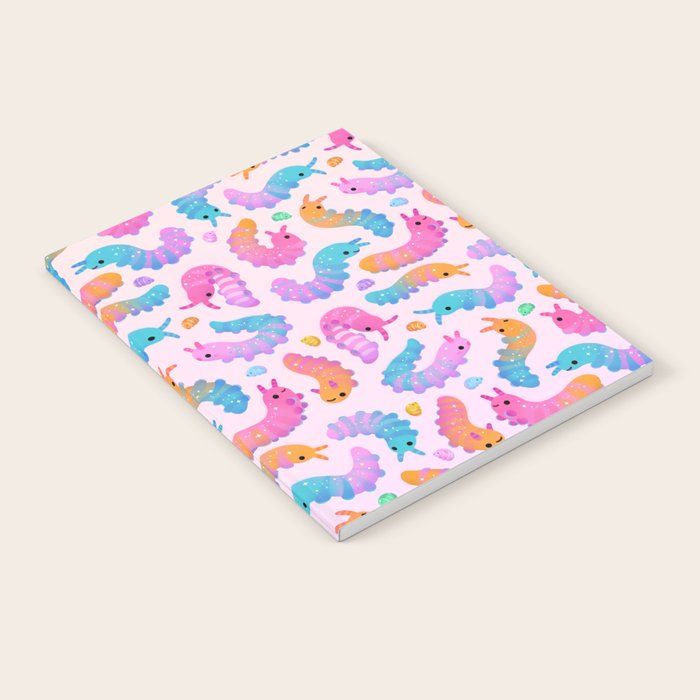 Sour velvet worm and Gummy water bear Notebook Gallery Image 2