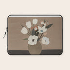 Gently Flowers Laptop Sleeve Gallery Image 1