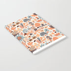 Playful Meadow Cute Animals with Motivational Affirmations - Groovy Flower Child Notebook Gallery Image 2