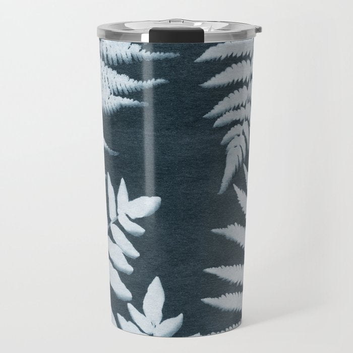 Sun Print Fern #1 Travel Mug Gallery Image 1
